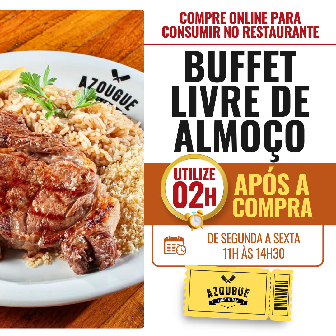 Buffet livre de almoço