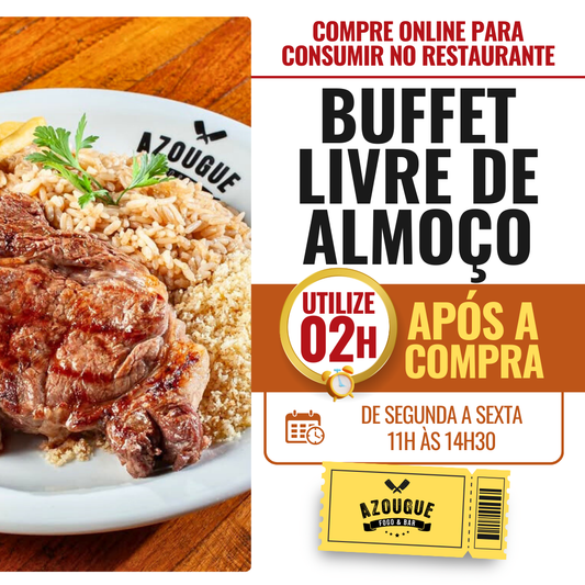 Buffet livre de almoço